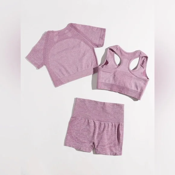 Pink Workout Set - Picture 1 of 2